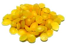 yellow beeswax granuals