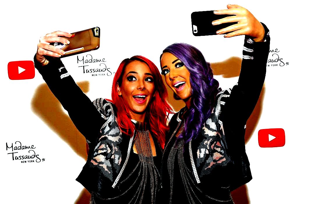 Madame tussauds debuts jenna marbles wax estimate new york city selfies ensue Now, individuals promises could be