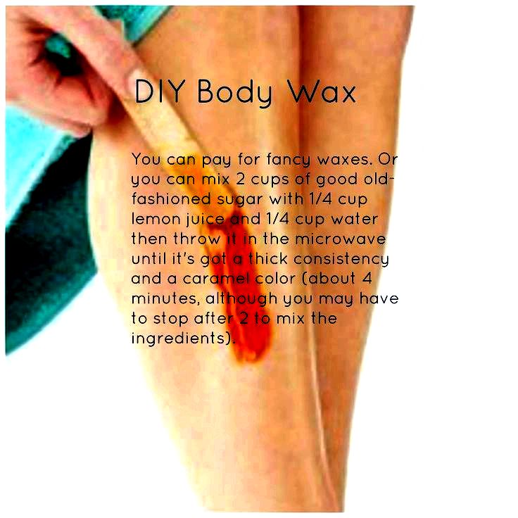 Help make your own wax for laser hair removal Make use of