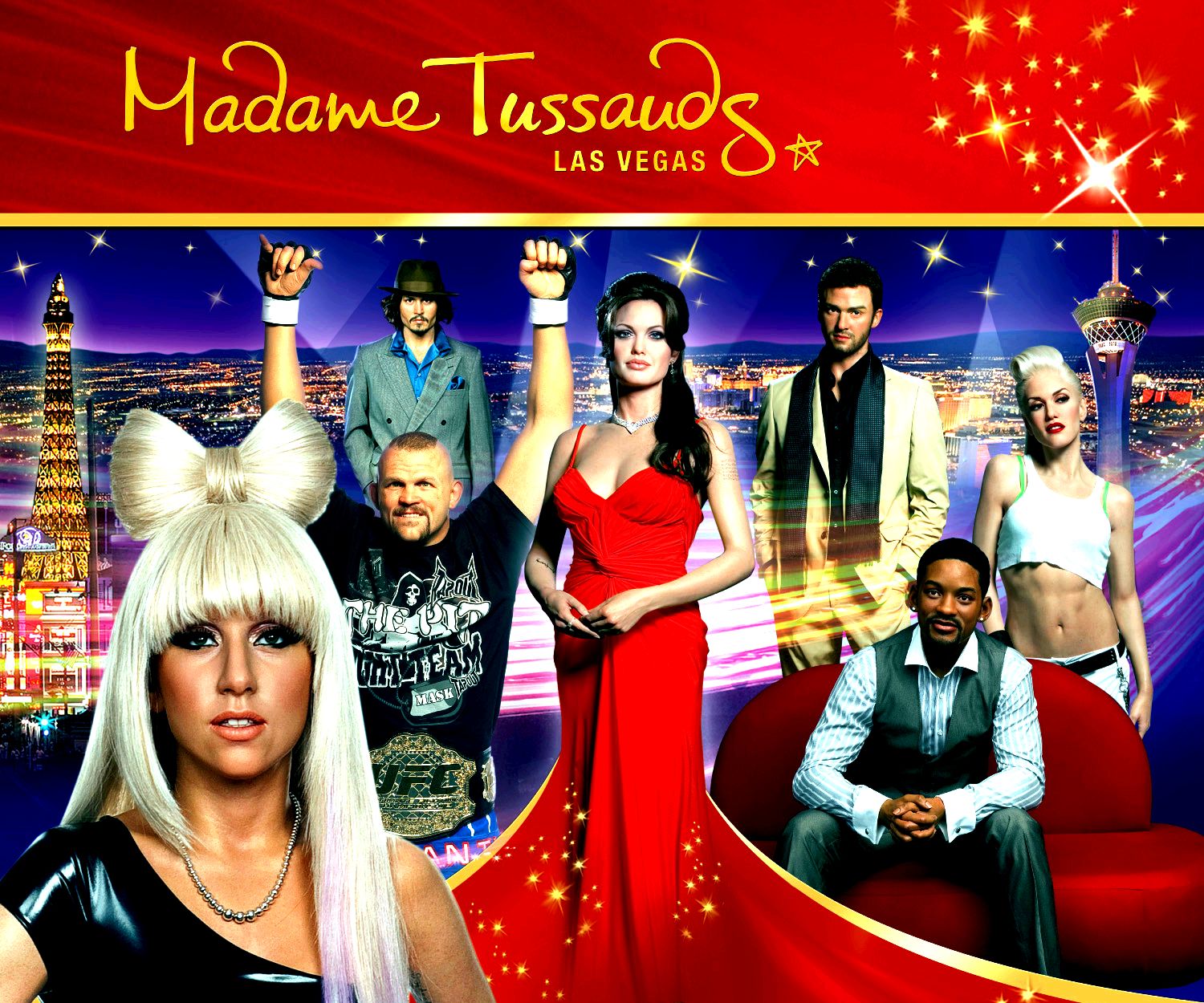 Madame tussauds vegas madame tussauds interactive wax attraction vegas vegas attractions Some replicas have