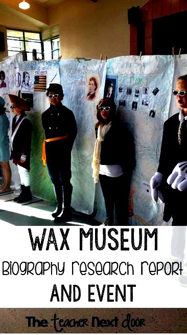 Wax museum biography resea through the teacher nearby Native American