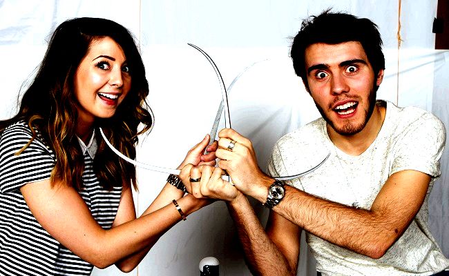 Youtube stars zoe sugg alfie deyes to make into wax statues for madame tussauds london ll be ready sometime later