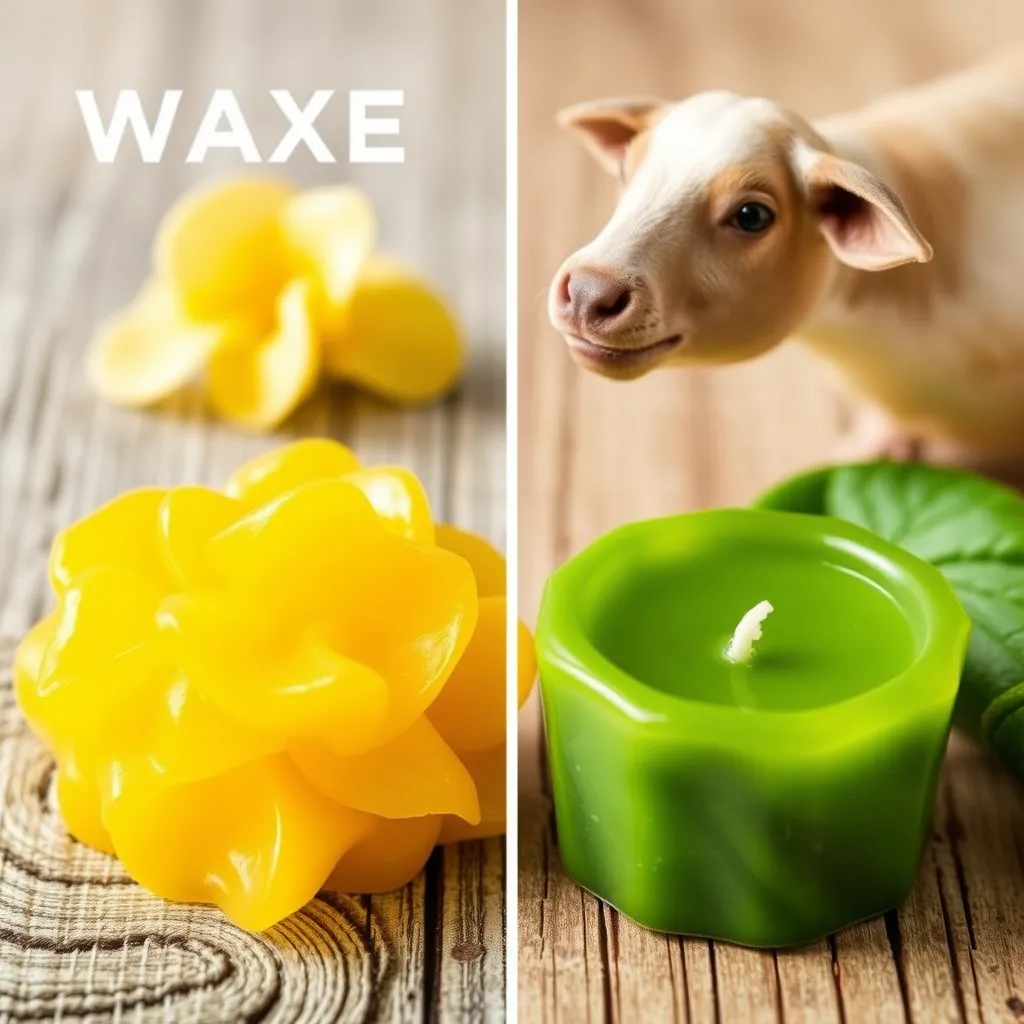 Comparison of Plant-Based and Animal-Based Waxes